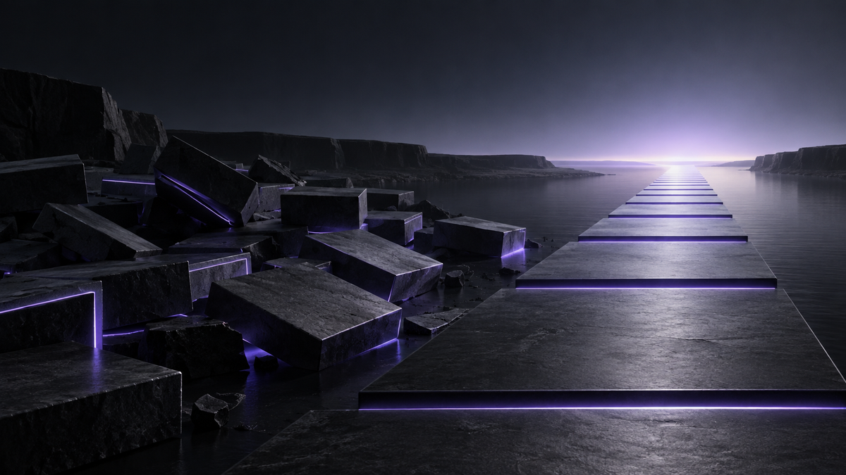 Scattered dark weekly blocks realigning into one stable ultraviolet pathway towards a clear next week