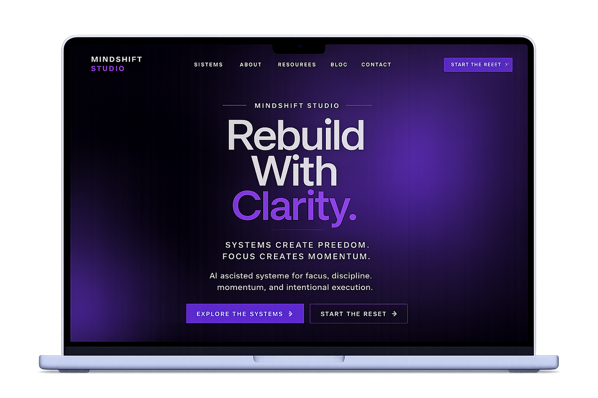 MindShift Studio — built by Acquisition Works